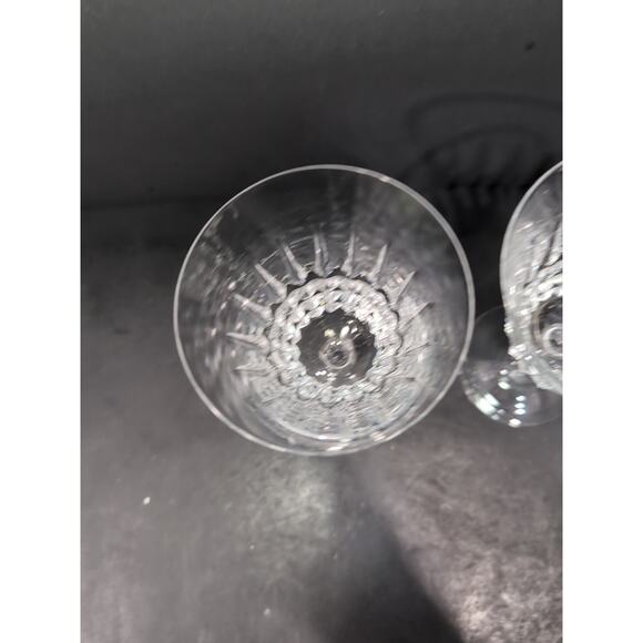 W.M. Dalton Lead Crystal Wine Glasses Set, 24% French Lead, Hand Blown Glassware - Picture 6 of 9